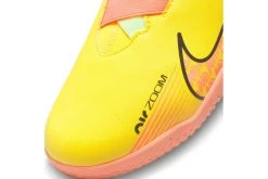Nike Jr. Mercurial Zoom Vapor 15 Academy Indoor Voetbalschoenen Yellow Strike/Volt Ice/Coconut Milk/Sunset Glow KIDS -Winkel voor professionele voetbaluitrusting 37104052 4