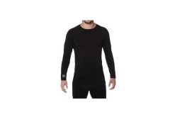 Elite Long Sleeve Compression Shirt Zwart Heren