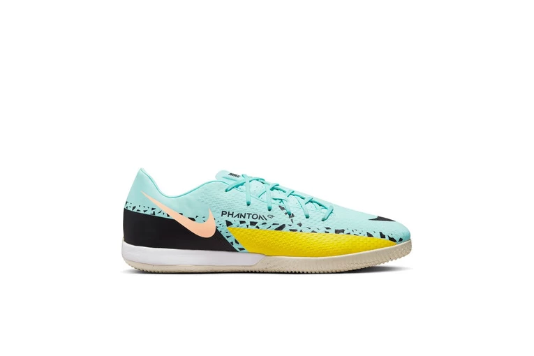 Nike Phantom GT2 Academy IC Voetbalschoenen Glacier Ice/Yellow Strike/Sunset Glow/Zwart Heren 1 Nike Phantom GT2 Academy IC Voetbalschoenen Glacier Ice/Yellow Strike/Sunset Glow/Zwart Heren