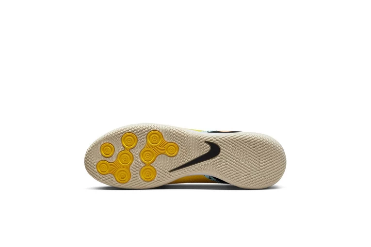 Nike Phantom GT2 Academy IC Voetbalschoenen Glacier Ice/Yellow Strike/Sunset Glow/Zwart Heren 4 Nike Phantom GT2 Academy IC Voetbalschoenen Glacier Ice/Yellow Strike/Sunset Glow/Zwart Heren - Afbeelding 4