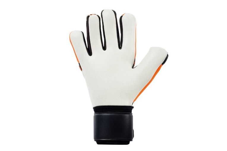 Uhlsport Super Resist HN Keepershandschoen Zwart/fluo Oranje Heren 2 Uhlsport Super Resist HN Keepershandschoen Zwart/fluo Oranje Heren - Afbeelding 2