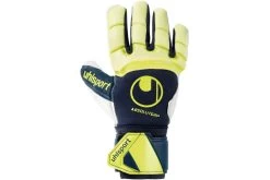 Uhlsport Absolutgrip HN Pro Junior Keepershandschoen Navy/fluogeel KIDS