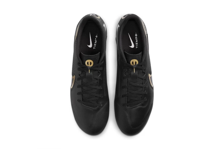 Nike Tiempo Legend 9 Academy SG-Pro AC Voetbalschoen Zwart/goud 4 Nike Tiempo Legend 9 Academy SG-Pro AC Voetbalschoen Zwart/goud - Afbeelding 4