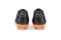 Puma King Pro 21 FG Voetbalschoen Zwart/neon Citrus -Winkel voor professionele voetbaluitrusting 37105047 5