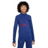 Nike FC Barcelona Strike Sweatshirt Deep Royal Blue/Noble Red KIDS
