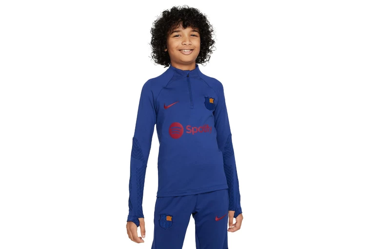 Nike FC Barcelona Strike Sweatshirt Deep Royal Blue/Noble Red KIDS 1 Nike FC Barcelona Strike Sweatshirt Deep Royal Blue/Noble Red KIDS