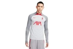 Nike Liverpool FC Strike Sweatshirt Wolf Grey/Smoke Grey/Tough Red Heren
