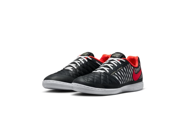 Nike Lunar Gato II IC Voetbalschoen Anthracite/wit/infrared 3 Nike Lunar Gato II IC Voetbalschoen Anthracite/wit/infrared - Afbeelding 3