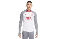 Nike Liverpool FC Strike Sweatshirt Wit/Smoke Grey/Tough Red Heren