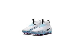 Nike Jr. Zoom Mercurial Superfly 9 Academy FG/MG Voetbalschoenen Wit/Pink Blast/Baltic Blue KIDS -Winkel voor professionele voetbaluitrusting 37107788 3