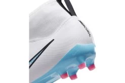Nike Jr. Zoom Mercurial Superfly 9 Academy FG/MG Voetbalschoenen Wit/Pink Blast/Baltic Blue KIDS -Winkel voor professionele voetbaluitrusting 37107788 6