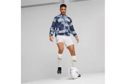 Puma Manchester City FC Prematch Jacket Navy/grijs Heren -Winkel voor professionele voetbaluitrusting 37110623 5