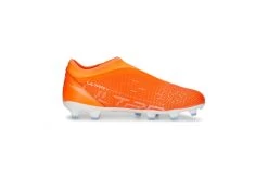 Puma ULTRA Match LL FG/AG Voetbalschoenen Ultra Orange-PUMA White-Blue Glimmer KIDS
