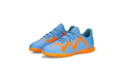 Puma FUTURE Play IT Voetbalschoenen Blue Glimmer-PUMA White-Ultra Orange KIDS -Winkel voor professionele voetbaluitrusting 37110936 3
