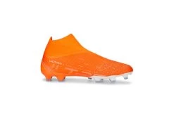 Puma ULTRA Match+ LL FG/AG Voetbalschoenen Ultra Orange-PUMA White-Blue Glimmer Heren