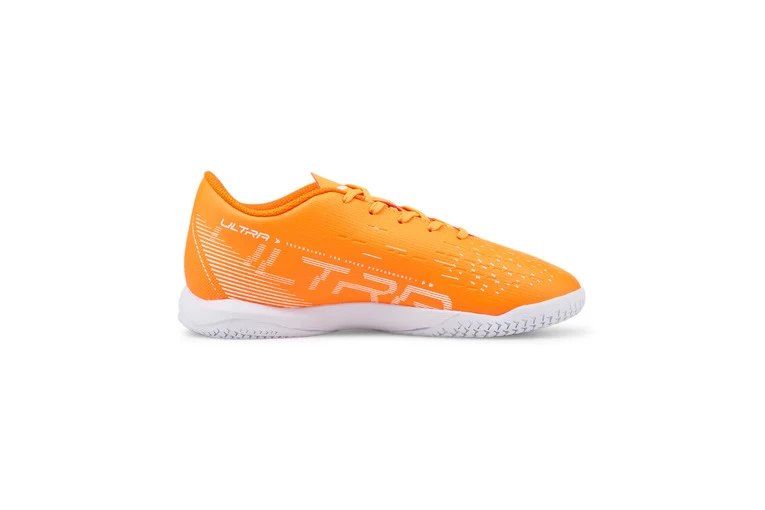 Puma ULTRA Play IT Voetbalschoenen Ultra Orange-PUMA White-Blue Glimmer KIDS 1 Puma ULTRA Play IT Voetbalschoenen Ultra Orange-PUMA White-Blue Glimmer KIDS