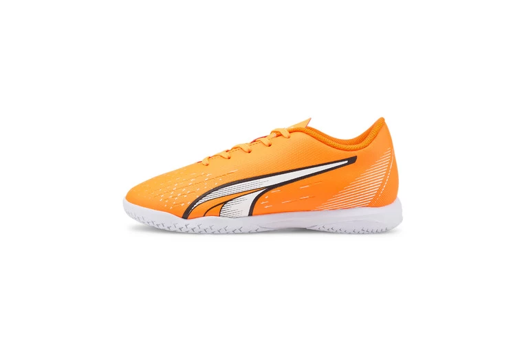 Puma ULTRA Play IT Voetbalschoenen Ultra Orange-PUMA White-Blue Glimmer KIDS 2 Puma ULTRA Play IT Voetbalschoenen Ultra Orange-PUMA White-Blue Glimmer KIDS - Afbeelding 2