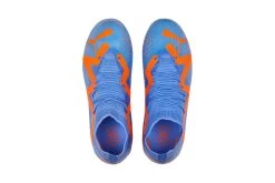 Puma Jr. FUTURE Match Create FG/AG Voetbalschoen Blue Glimmer/oranje KIDS -Winkel voor professionele voetbaluitrusting 37111003 4