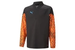 IndividualCUP Voetbaltop Met Kwartrits PUMA Black/Ultra Orange KIDS