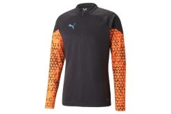 Puma IndividualCUP Voetbaltop Met Kwartrits PUMA Black/Ultra Orange Heren