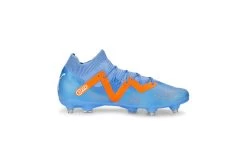 Puma FUTURE Match MxSG Voetbalschoenen Blue Glimmer-PUMA White-Ultra Orange Heren