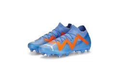 Puma FUTURE Match MxSG Voetbalschoenen Blue Glimmer-PUMA White-Ultra Orange Heren -Winkel voor professionele voetbaluitrusting 37111077 3