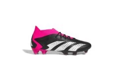 Adidas Predator Accuracy.1 Firm Ground Voetbalschoenen Core Black / Cloud White / Team Shock Pink 2 Heren