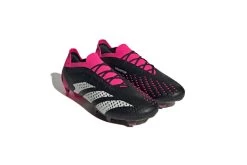 Adidas Predator Accuracy.1 Low Firm Ground Voetbalschoenen Core Black / Cloud White / Team Shock Pink 2 Heren -Winkel voor professionele voetbaluitrusting 37111506 3