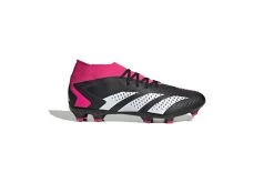 Adidas Predator Accuracy.2 Firm Ground Voetbalschoenen Core Black / Cloud White / Team Shock Pink 2 Heren