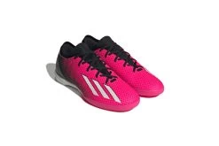 Adidas X Speedportal.3 Indoor Voetbalschoenen Team Shock Pink 2 / Zero Metalic / Core Black Heren -Winkel voor professionele voetbaluitrusting 37111512 3