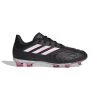 Adidas Copa Pure.1 Firm Ground Voetbalschoenen Core Black / Zero Metalic / Team Shock Pink 2 KIDS