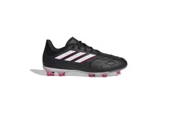 Adidas Copa Pure.1 Firm Ground Voetbalschoenen Core Black / Zero Metalic / Team Shock Pink 2 KIDS