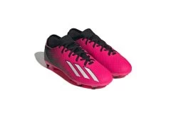Adidas X Speedportal.3 Firm Ground Voetbalschoenen Team Shock Pink 2 / Zero Metalic / Core Black KIDS -Winkel voor professionele voetbaluitrusting 37112026 3