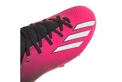 Adidas X Speedportal.3 Firm Ground Voetbalschoenen Team Shock Pink 2 / Zero Metalic / Core Black KIDS -Winkel voor professionele voetbaluitrusting 37112026 4