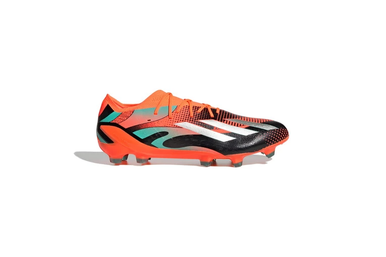 Adidas X Speedportal Messi.1 Firm Ground Voetbalschoenen Team Solar Orange / Silver Metallic / Core Black Heren 1 Adidas X Speedportal Messi.1 Firm Ground Voetbalschoenen Team Solar Orange / Silver Metallic / Core Black Heren