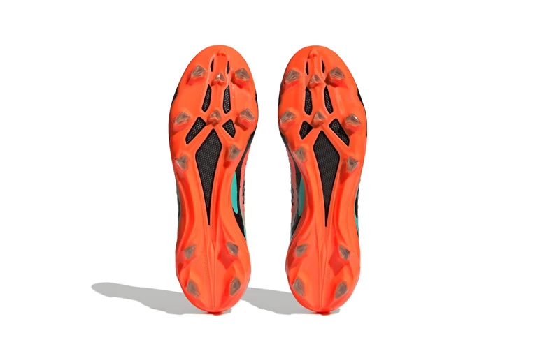 Adidas X Speedportal Messi.1 Firm Ground Voetbalschoenen Team Solar Orange / Silver Metallic / Core Black Heren 4 Adidas X Speedportal Messi.1 Firm Ground Voetbalschoenen Team Solar Orange / Silver Metallic / Core Black Heren - Afbeelding 4