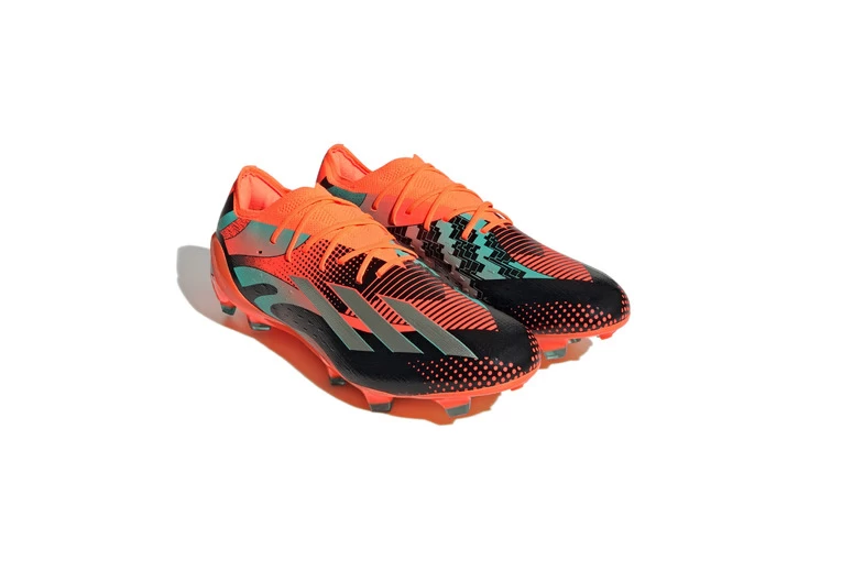 Adidas X Speedportal Messi.1 Firm Ground Voetbalschoenen Team Solar Orange / Silver Metallic / Core Black Heren 5 Adidas X Speedportal Messi.1 Firm Ground Voetbalschoenen Team Solar Orange / Silver Metallic / Core Black Heren - Afbeelding 5