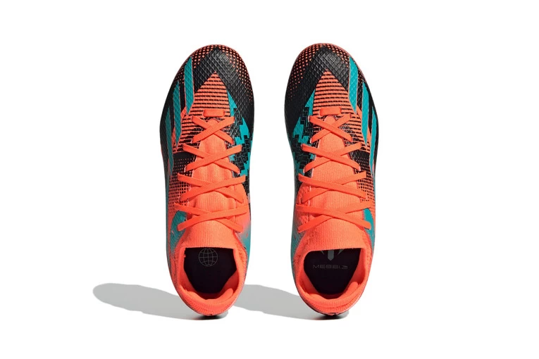 Adidas X Speedportal Messi.3 Firm Ground Voetbalschoenen Team Solar Orange / Mint Rush / Core Black KIDS 3 Adidas X Speedportal Messi.3 Firm Ground Voetbalschoenen Team Solar Orange / Mint Rush / Core Black KIDS - Afbeelding 3