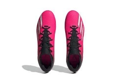 Adidas X Speedportal.3 Firm Ground Voetbalschoenen Team Shock Pink 2 / Zero Metalic / Core Black Heren -Winkel voor professionele voetbaluitrusting 37112172 3
