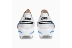 Puma King Ultimate MxSG Voetbalschoen Wit/blue Glimmer/oranje -Winkel voor professionele voetbaluitrusting 37112535 4