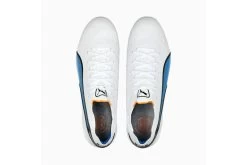 Puma King Ultimate MxSG Voetbalschoen Wit/blue Glimmer/oranje -Winkel voor professionele voetbaluitrusting 37112535 5