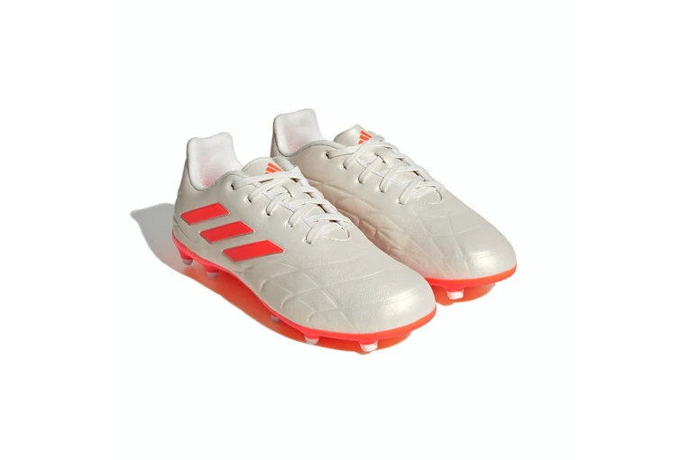 Adidas Copa Pure.3 Firm Ground Voetbalschoenen Off White / Team Solar Orange KIDS 4 Adidas Copa Pure.3 Firm Ground Voetbalschoenen Off White / Team Solar Orange KIDS - Afbeelding 4
