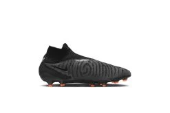 Nike Gripknit Phantom GX Elite Dynamic Fit FG Voetbalschoenen Zwart/Dark Smoke Grey/Total Orange/Summit White Heren